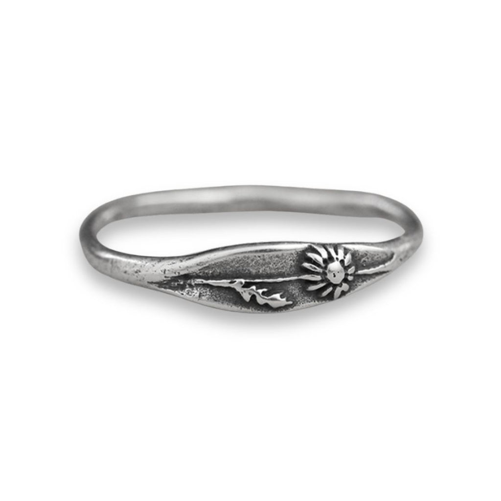 Daisy Handmade Signet Ring by Marmalade - Freshie & Zero Studio Shop
