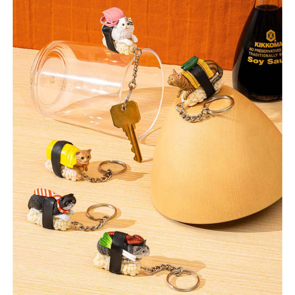 Sushi Cat Keyring Blind Box - Freshie & Zero Studio Shop