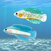 Blue Silver Arowana Fish Hair Claw Clip - Freshie & Zero Studio Shop