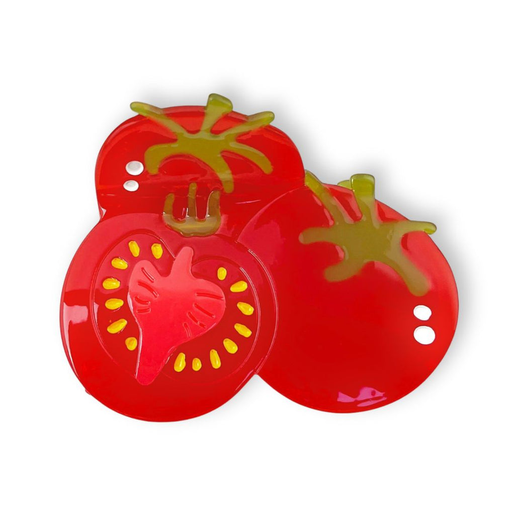 Three Tomato Hair Claw Clip - Freshie & Zero Studio Shop