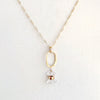 tidal herkimer diamonds little gemstone necklace - Freshie & Zero Studio Shop