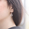 tiny spin earrings - Freshie & Zero Studio Shop