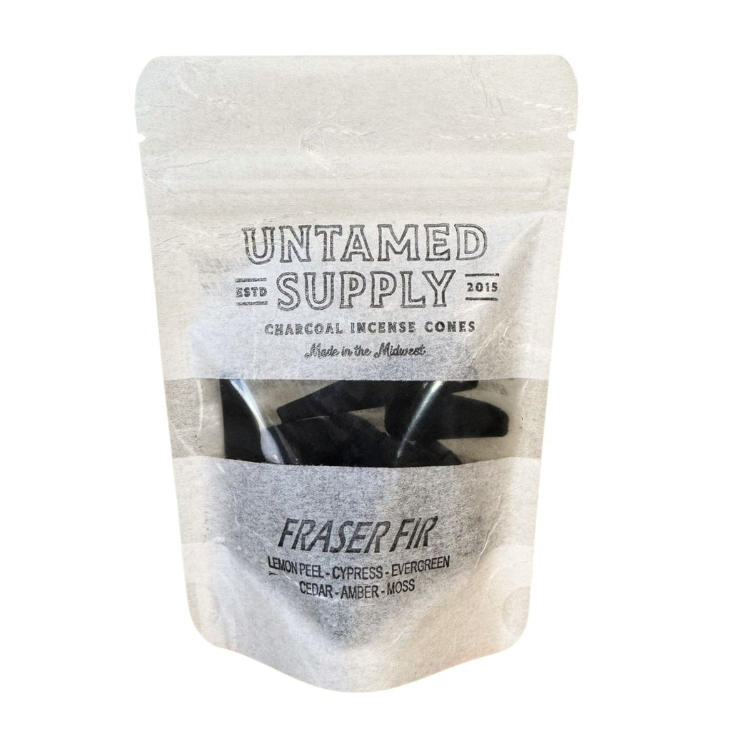 Fraser Fir Incense Cones by Untamed Supply - Freshie & Zero Studio Shop