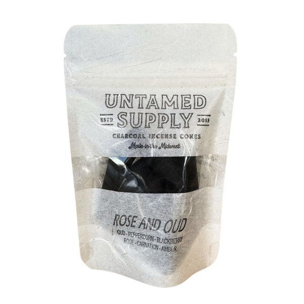 Rose & Oud Incense Cones by Untamed Supply - Freshie & Zero Studio Shop
