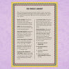 Victorian Parlour Games Card Deck - Freshie & Zero Studio Shop