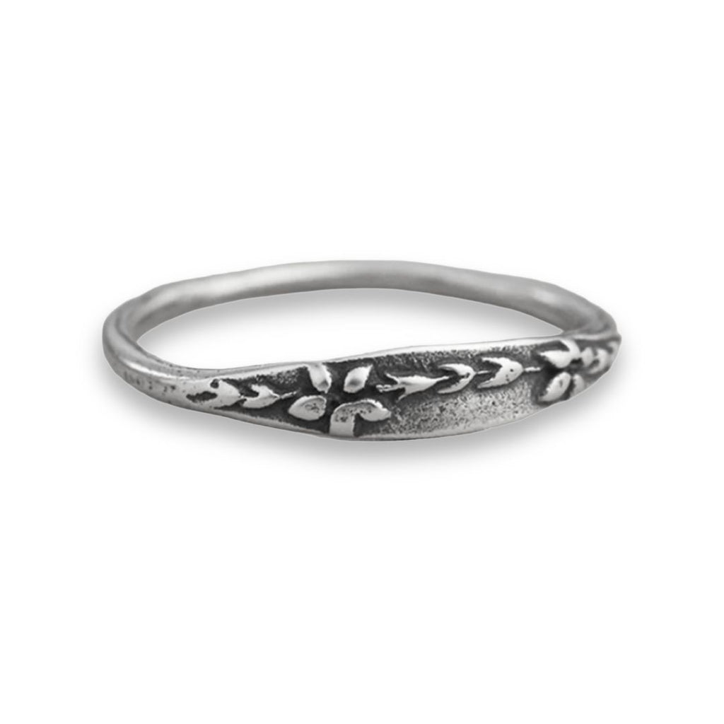 Forget-Me-Not Sterling Silver Handmade Ring by Marmalade - Freshie & Zero Studio Shop