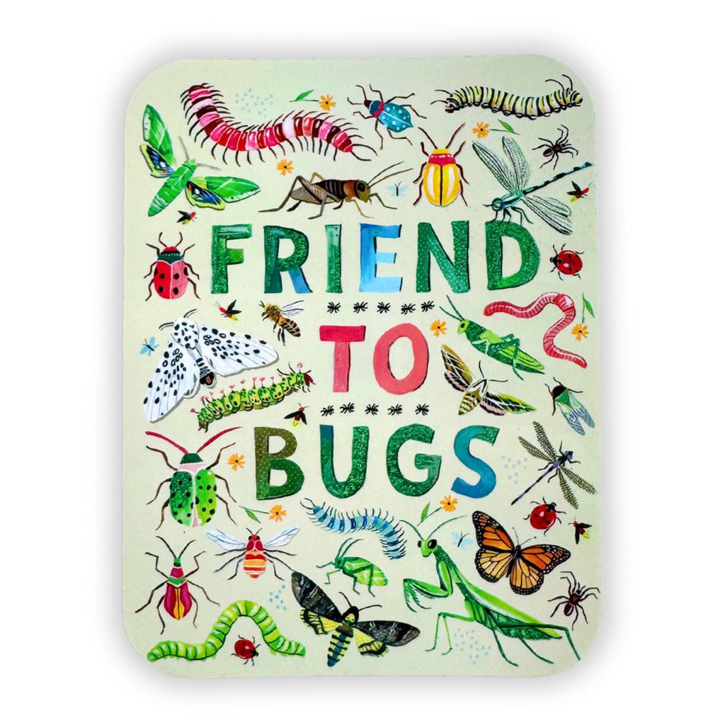 Friend To Bugs Sticker - Freshie & Zero Studio Shop