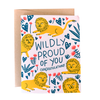 Wildly Proud of you Lions Greeting Card - Freshie & Zero Studio Shop