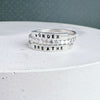 Sparkle Dotted Stacking Ring by Christina Kober - Freshie & Zero Studio Shop