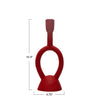 Matte Red Single Taper Candle Holder - Freshie & Zero Studio Shop