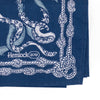Hemlock Bandana: Nautilus Navy Bandana - Freshie & Zero Studio Shop