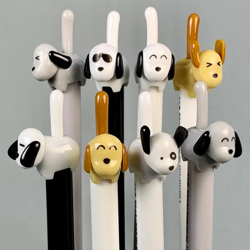 Dog Tail Gel Pens - Freshie & Zero Studio Shop