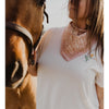 Hemlock Bandana - Pink Horses - Freshie & Zero