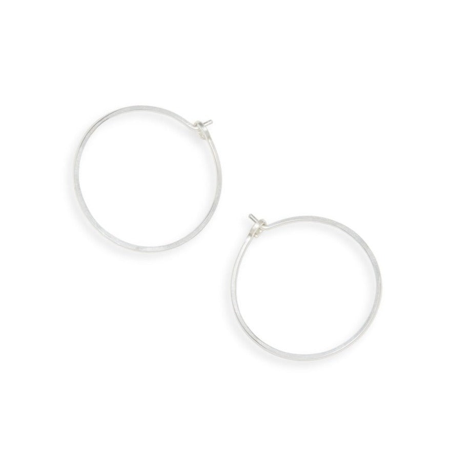 minimal hoops - small circles - Freshie & Zero