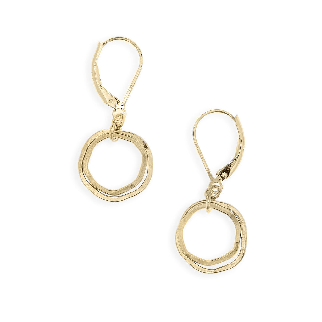 mini simple caldera earrings - Freshie & Zero Studio Shop