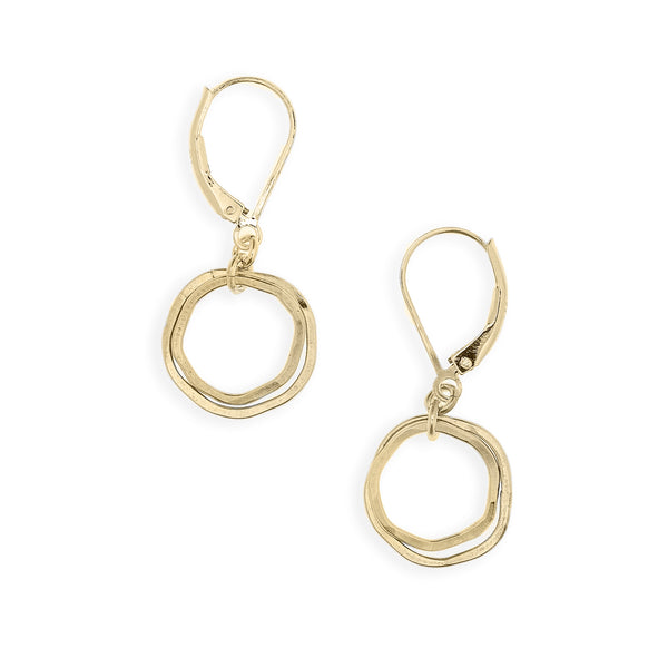 mini simple caldera earrings - Freshie & Zero Studio Shop