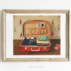Janet Hill Art Print: The Go-Getter 8.5"x11" - Freshie & Zero Studio Shop