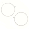 minimal hoops - large circles - Freshie & Zero