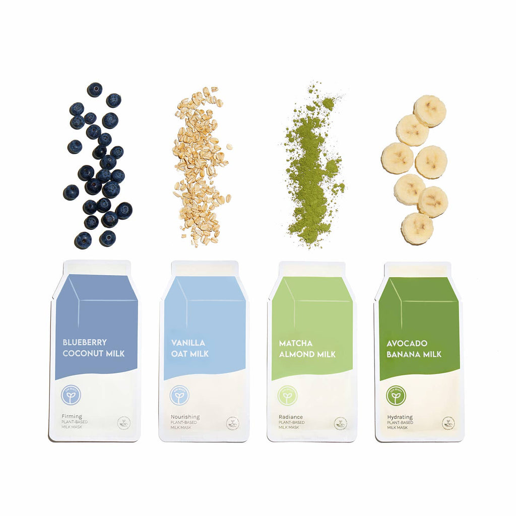 Matcha Almond Milk Radiating Plant Based Milk Mask - Freshie & Zero Studio Shop