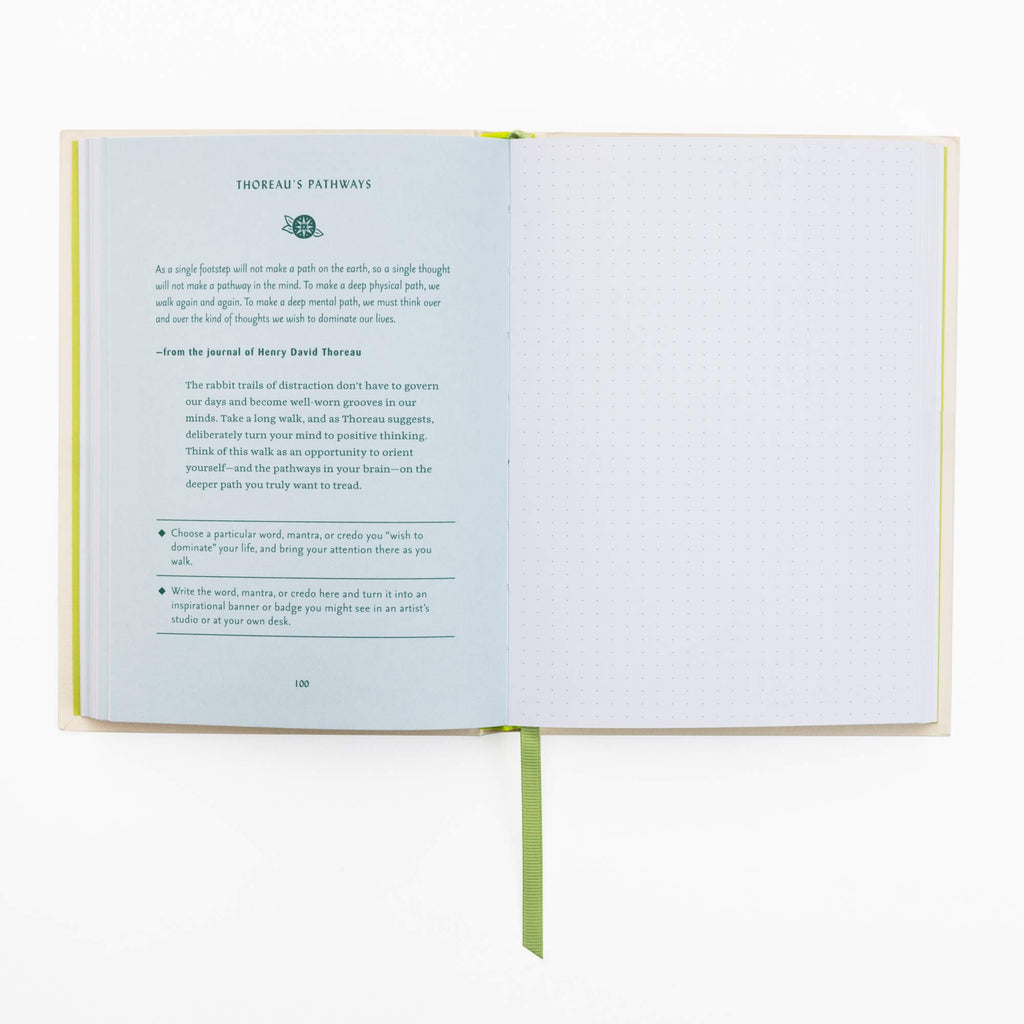 Afoot and Lighthearted: A Journal for Mindful Walking - Freshie & Zero