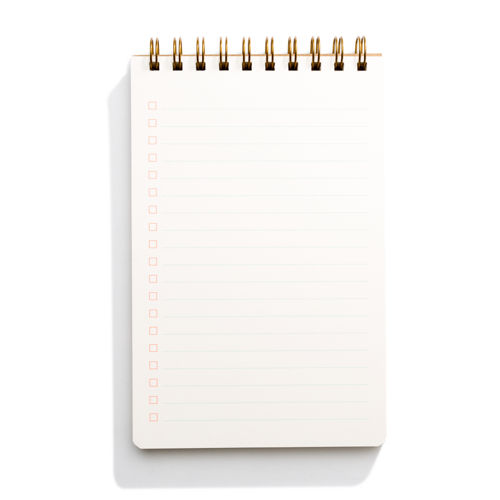Task Pad Notebook by Shorthand Press: Pink Lemonade - Freshie & Zero Studio Shop