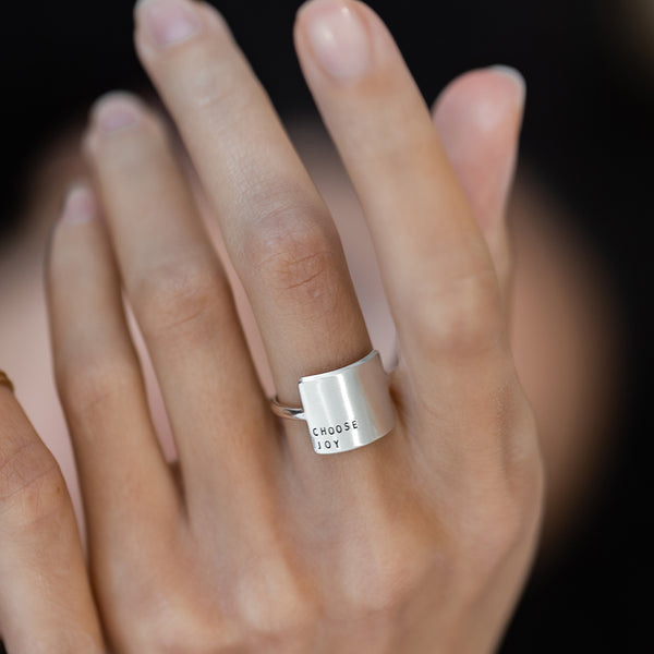 Do Small Things with Great Love - Sterling Silver Inspiring Ring - Freshie & Zero