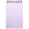 Task Pad Notebook by Shorthand Press: Lilac - Freshie & Zero Studio Shop