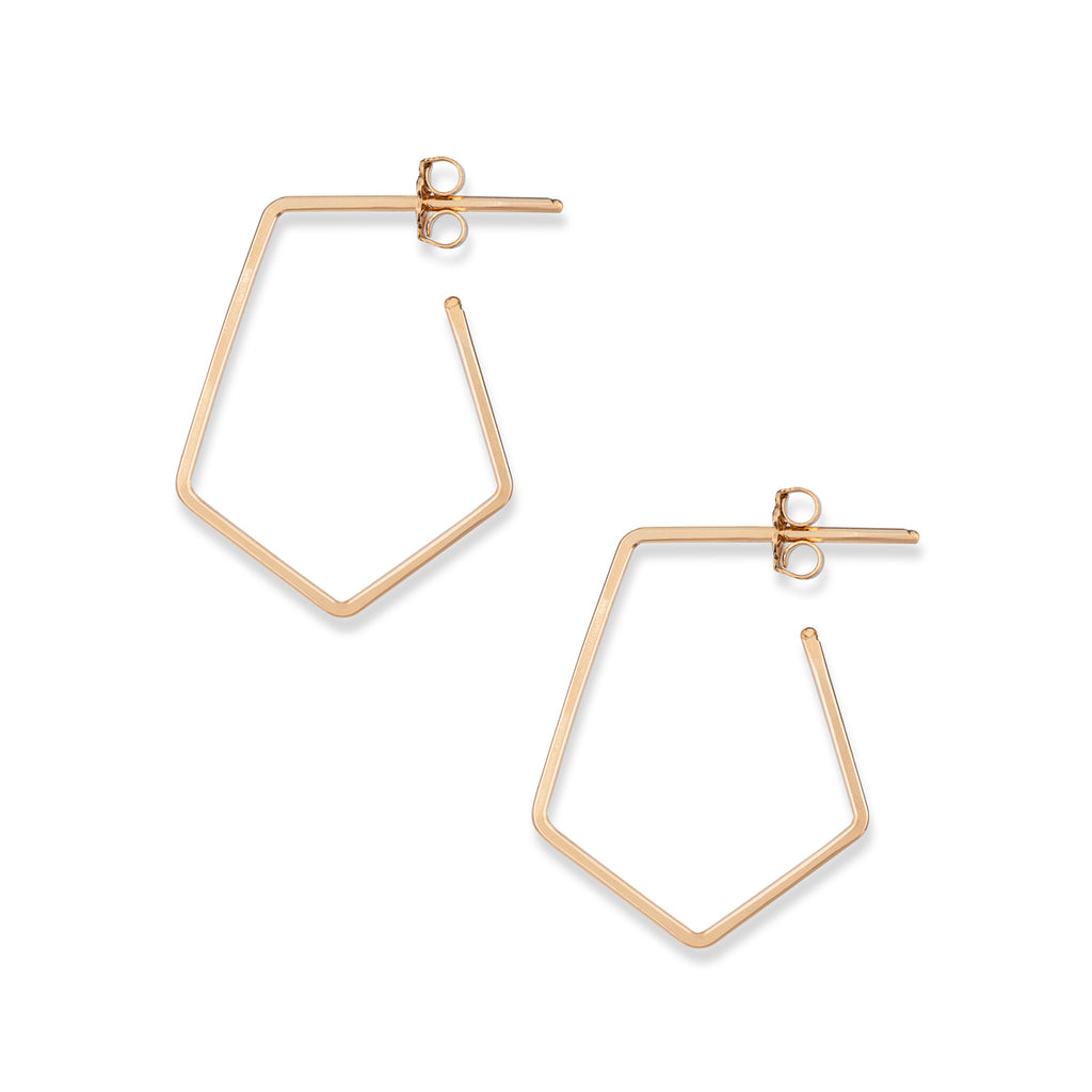 Minimal Hoop - Little Prism - Freshie & Zero Studio Shop