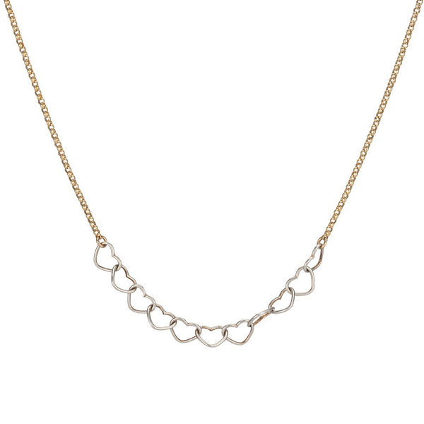 heart garland necklace - Freshie & Zero Studio Shop