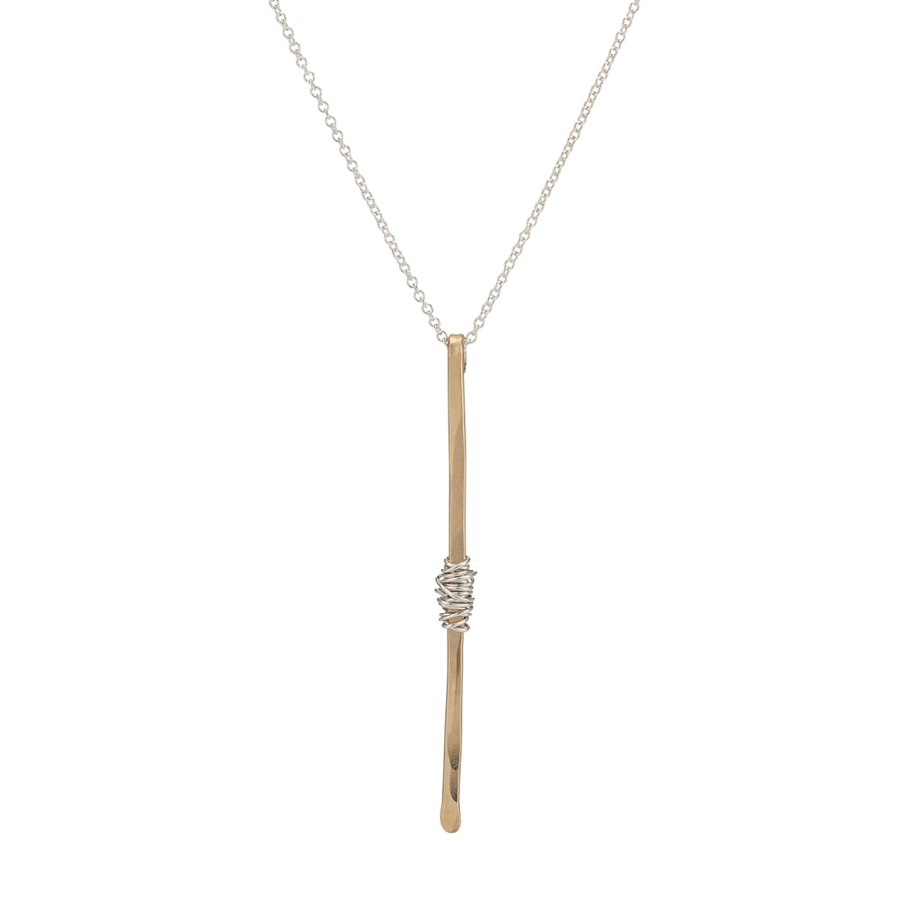 Stitched Stem Necklace - Freshie & Zero Studio Shop