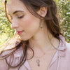 Portico Labradorite Mixed Gold Chains Necklace - Freshie & Zero