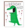Tiny Birthday Hugs Card - Freshie & Zero Studio Shop