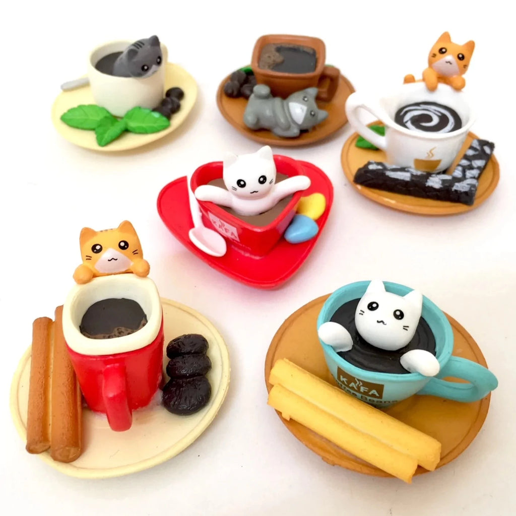 Cat Cafe Mini Figure - Freshie & Zero Studio Shop