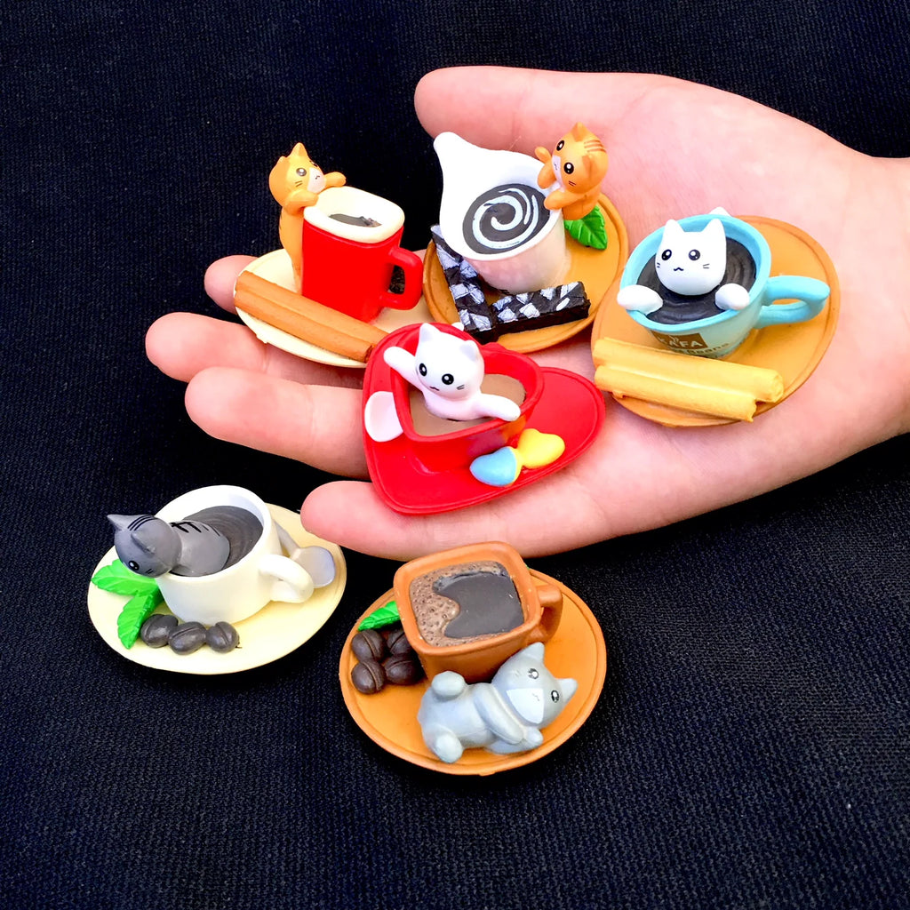 Cat Cafe Mini Figure - Freshie & Zero Studio Shop