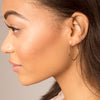 minimal organic circle hoops - small - Freshie & Zero