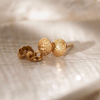 Stud Earrings Circle Dot Diamond Dusted (mini) - Freshie & Zero