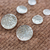 Stud Earrings Circle Dot Diamond Dusted (mini) - Freshie & Zero