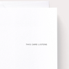 This Card Listens by Noat Paper - Freshie & Zero