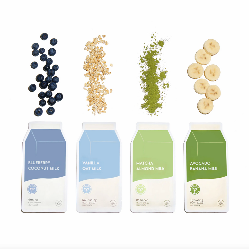 Avocado Banana Milk Hydrating Plant Based Milk Mask - Freshie & Zero Studio Shop