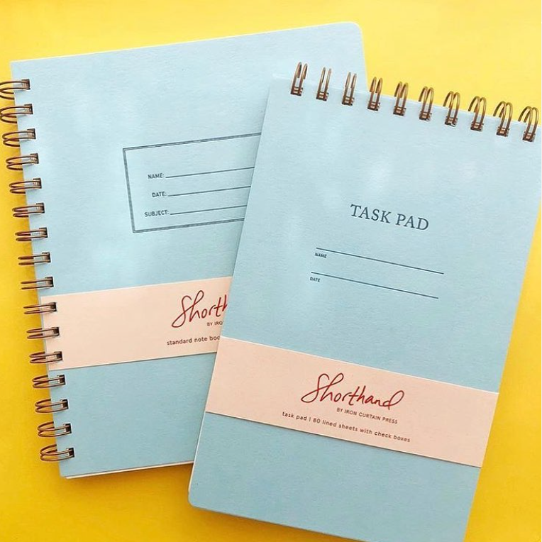 Task Pad Notebook by Shorthand Press: Pool - Freshie & Zero Studio Shop