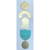 Modern Stacked Brass Wall Hanging - Freshie & Zero