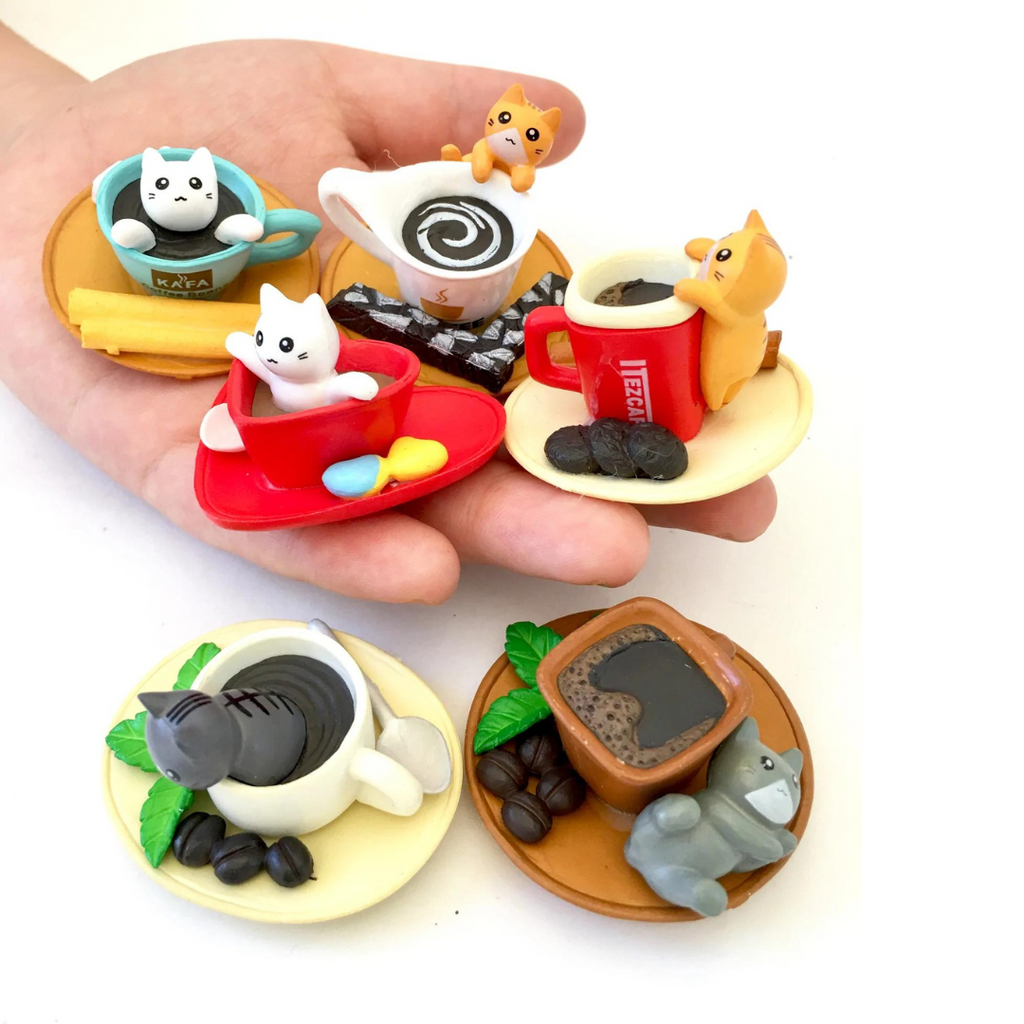 Cat Cafe Mini Figure - Freshie & Zero Studio Shop