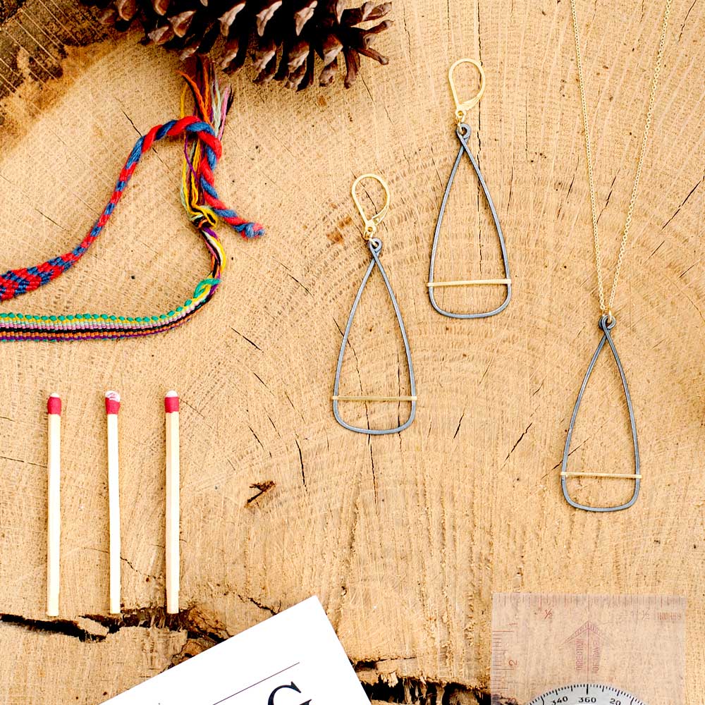 antique oar necklace - Freshie & Zero Studio Shop