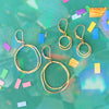 simple caldera earrings - Freshie & Zero Studio Shop