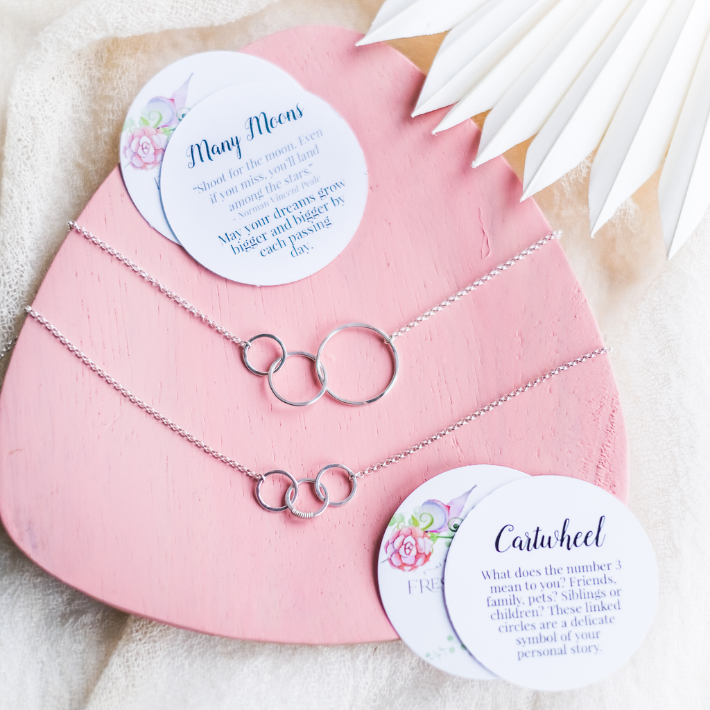 many moons necklace - follow your dreams - Freshie & Zero