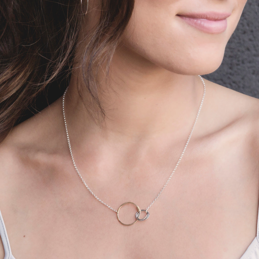 love necklace - mother of three - Freshie & Zero