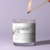 Lavender Fig 7oz Just Bee Candle - Freshie & Zero Studio Shop