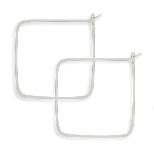 minimal hoops - large square - Freshie & Zero