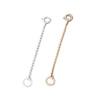 2" sterling silver or gold filled necklace chain extender
