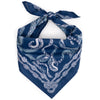 Hemlock Bandana: Nautilus Navy Bandana - Freshie & Zero Studio Shop